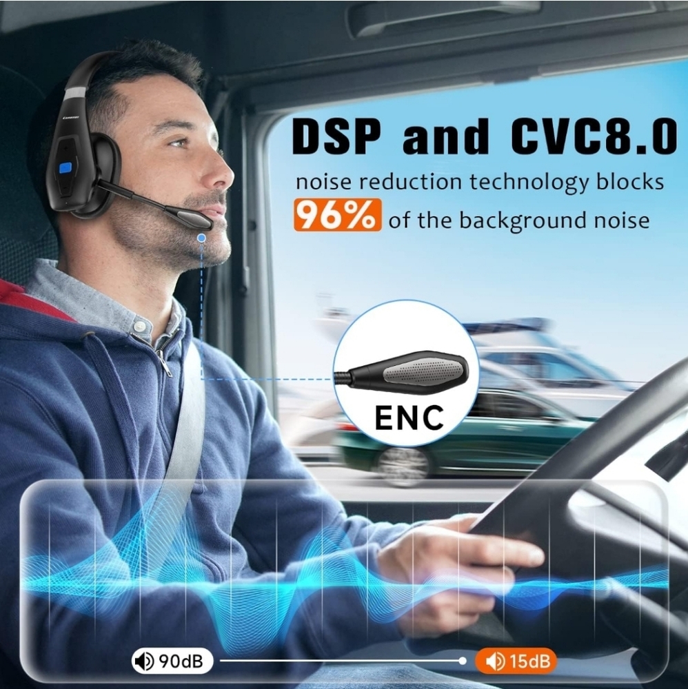 Noise canceling Bluetooth headset - Picture 6 of 8